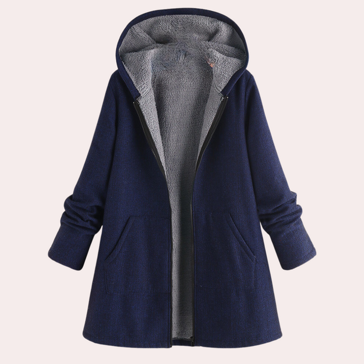 Ajla - Veste confortable avec capuche pour femme