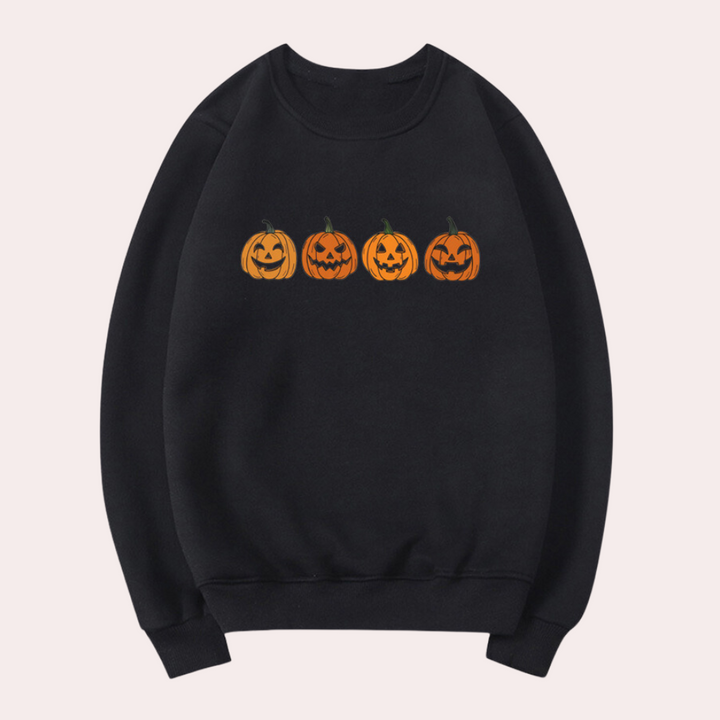 Afra -  Pull Citrouille Halloween