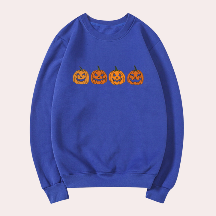 Afra -  Pull Citrouille Halloween
