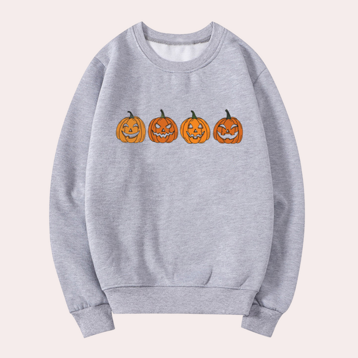 Afra -  Pull Citrouille Halloween