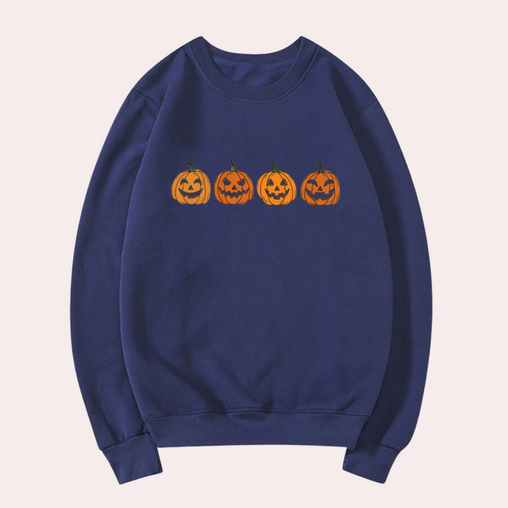 Afra -  Pull Citrouille Halloween