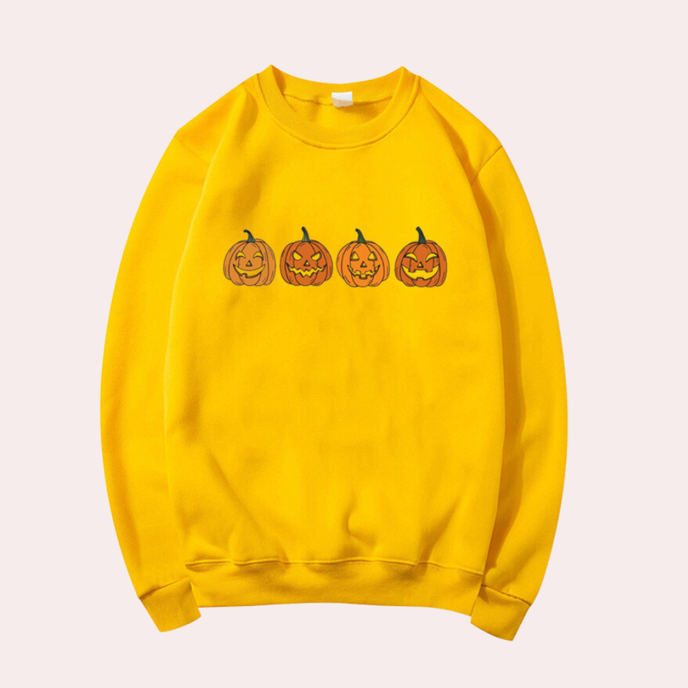 Afra -  Pull Citrouille Halloween