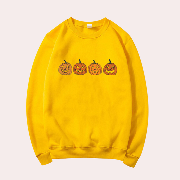 Afra -  Pull Citrouille Halloween