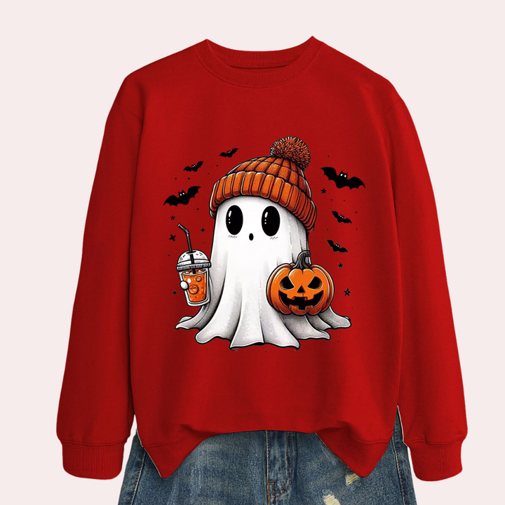Cintia - Sweat-shirt Halloween Éclatant pour Femmes