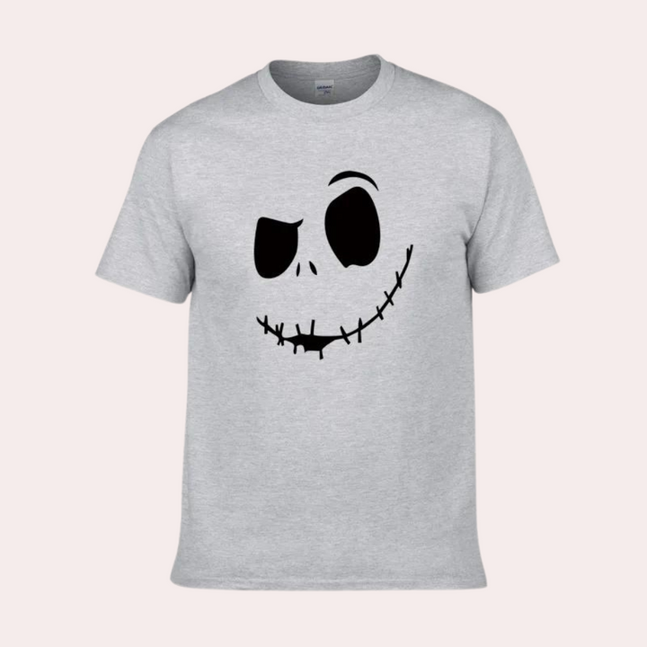 Ben - Chemise Skellington Citrouille Festive pour Homme