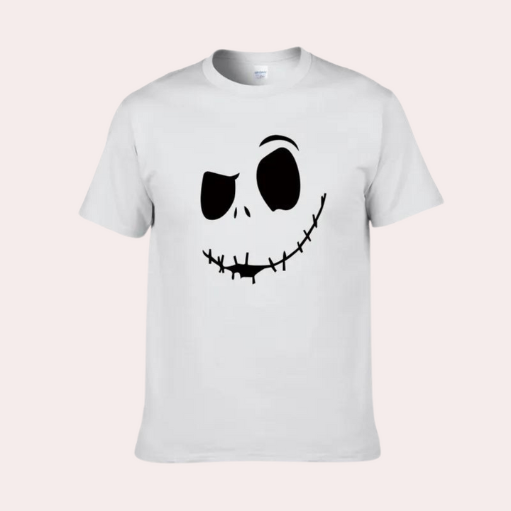 Ben - Chemise Skellington Citrouille Festive pour Homme