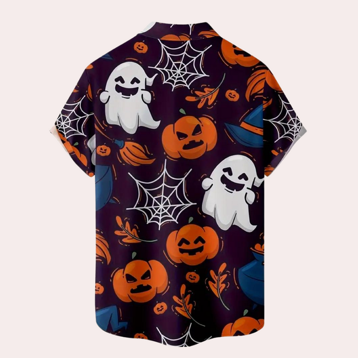 Nandor - Chemise Halloween Ludique pour Hommes