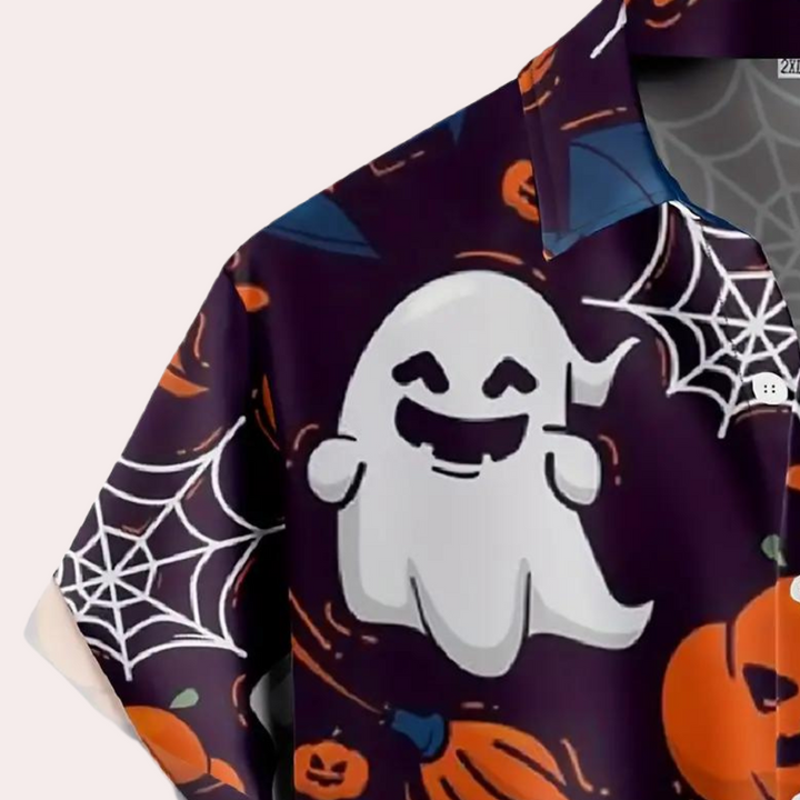 Nandor - Chemise Halloween Ludique pour Hommes