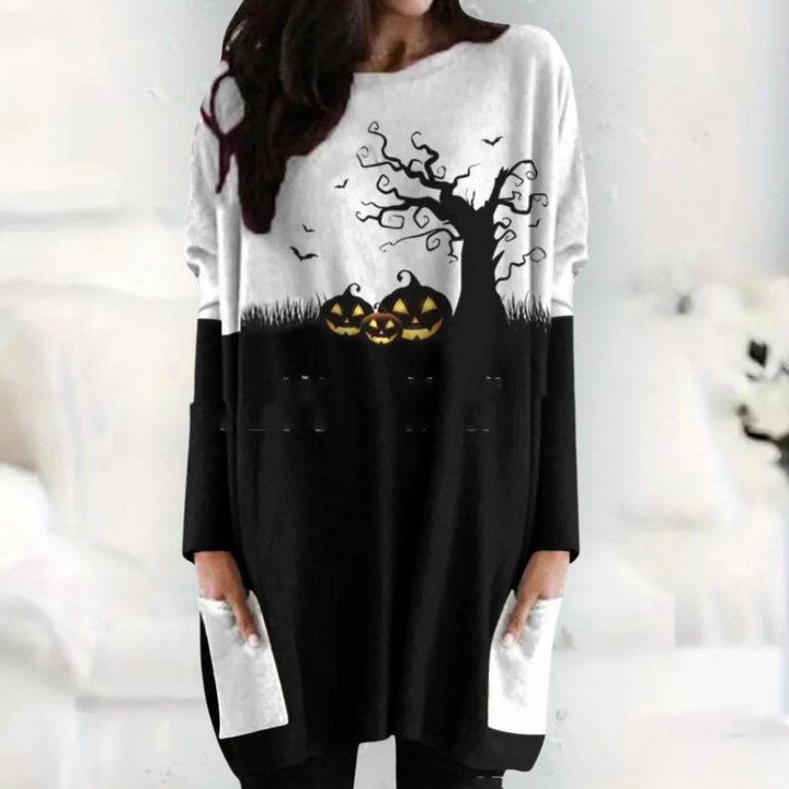 Nikolett - Sweatshirt d'Halloween pour Femmes