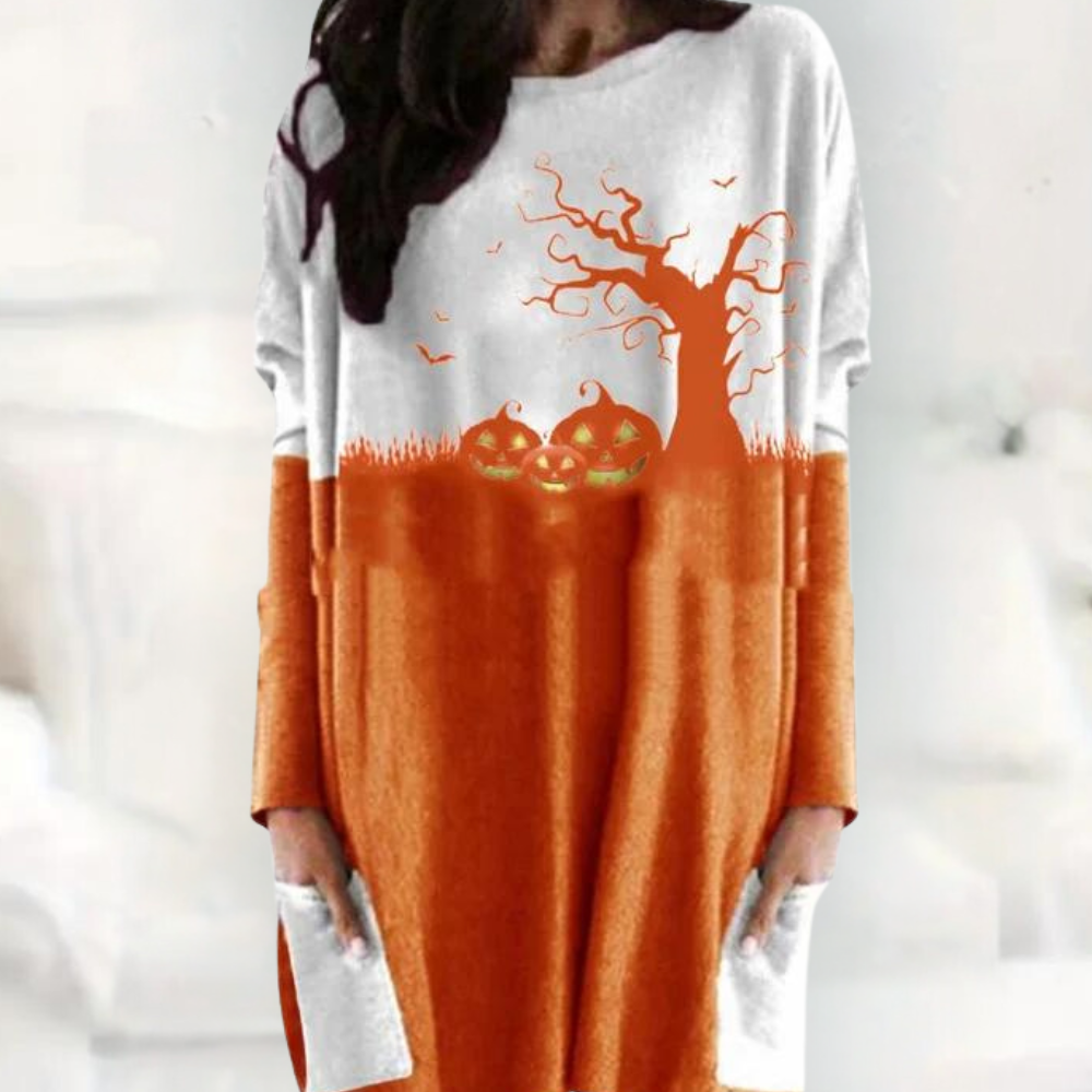 Nikolett - Sweatshirt d'Halloween pour Femmes