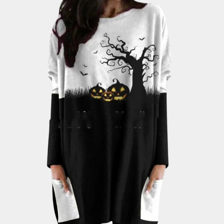 Nikolett - Sweatshirt d'Halloween pour Femmes