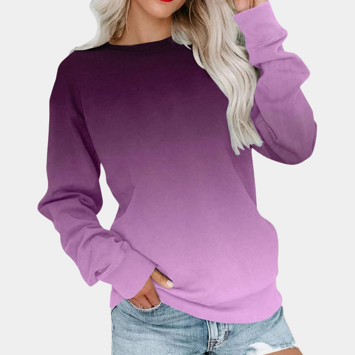 Ivet - Sweat-shirt dégradé élégant pour femmes