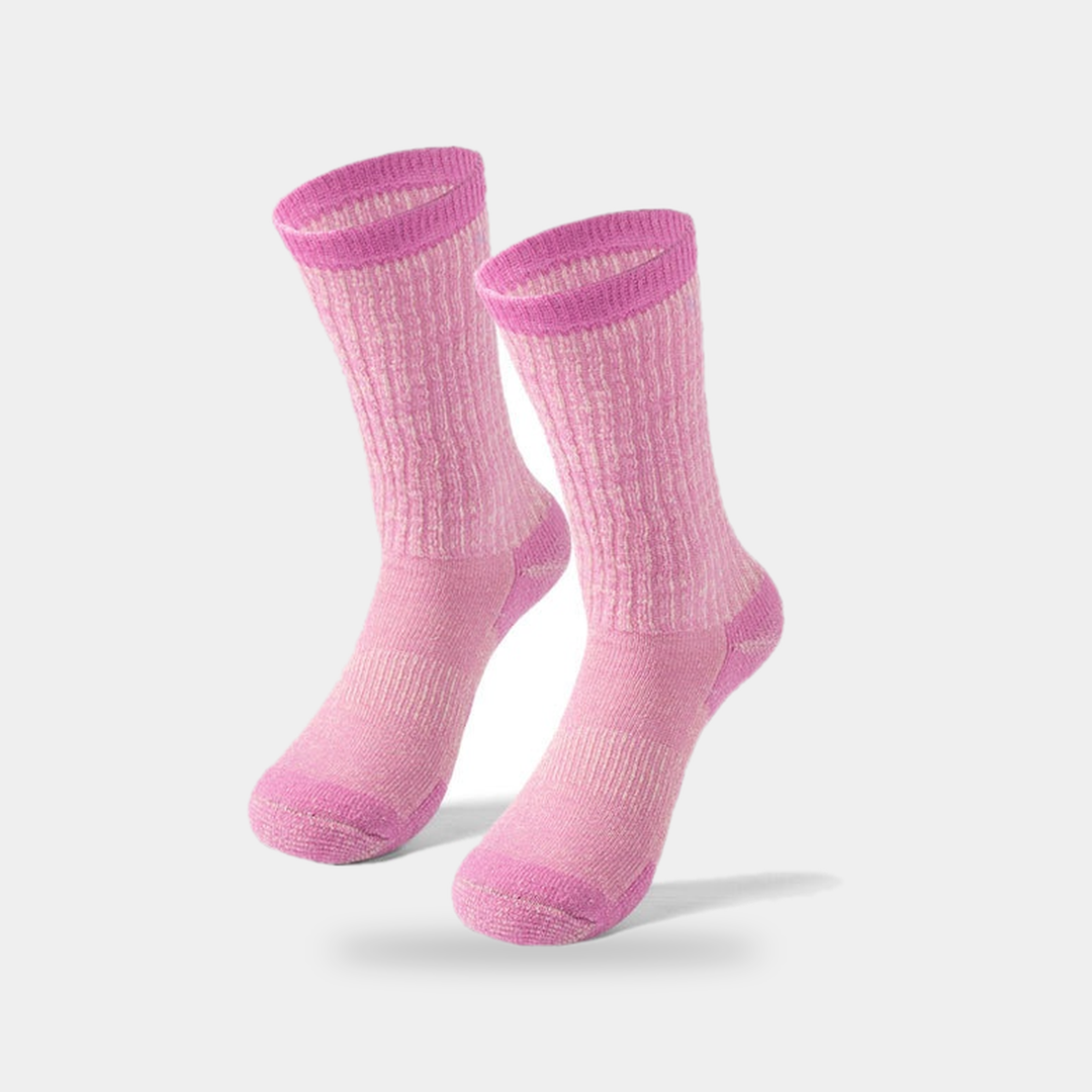 Chaussettes de Randonnée Homme Laine Mérinos Rembourrées