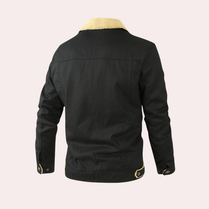 Dirk - Veste bombardier vintage pour homme