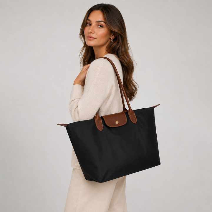Nylon Handtas voor Werk & Dagelijks gebruik - Ruim, Stijlvol & Praktisch