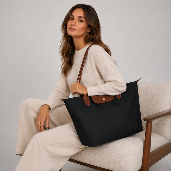 Nylon Handtas voor Werk & Dagelijks gebruik - Ruim, Stijlvol & Praktisch