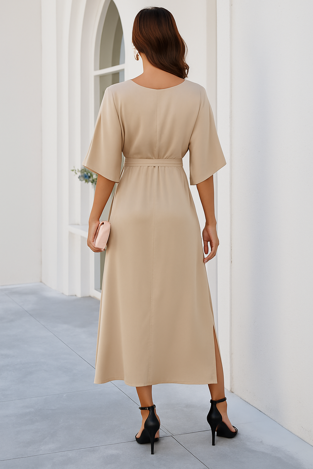 Hyacinthe | Robe pour Femme | Longue Fluide, Élégante & Polyvalente