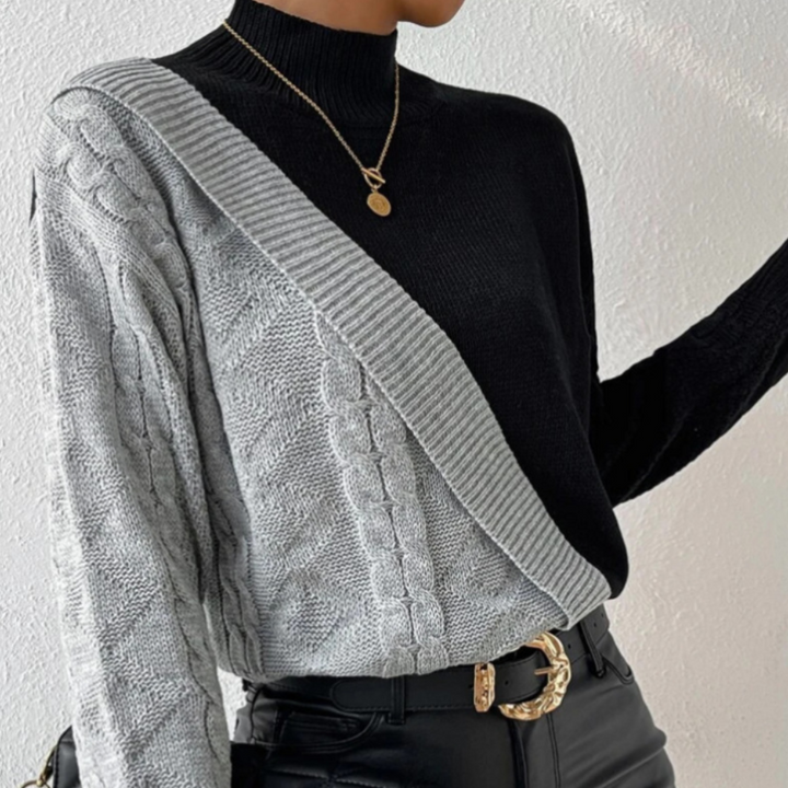 DOROTTYA - Pull Tricoté pour Femmes