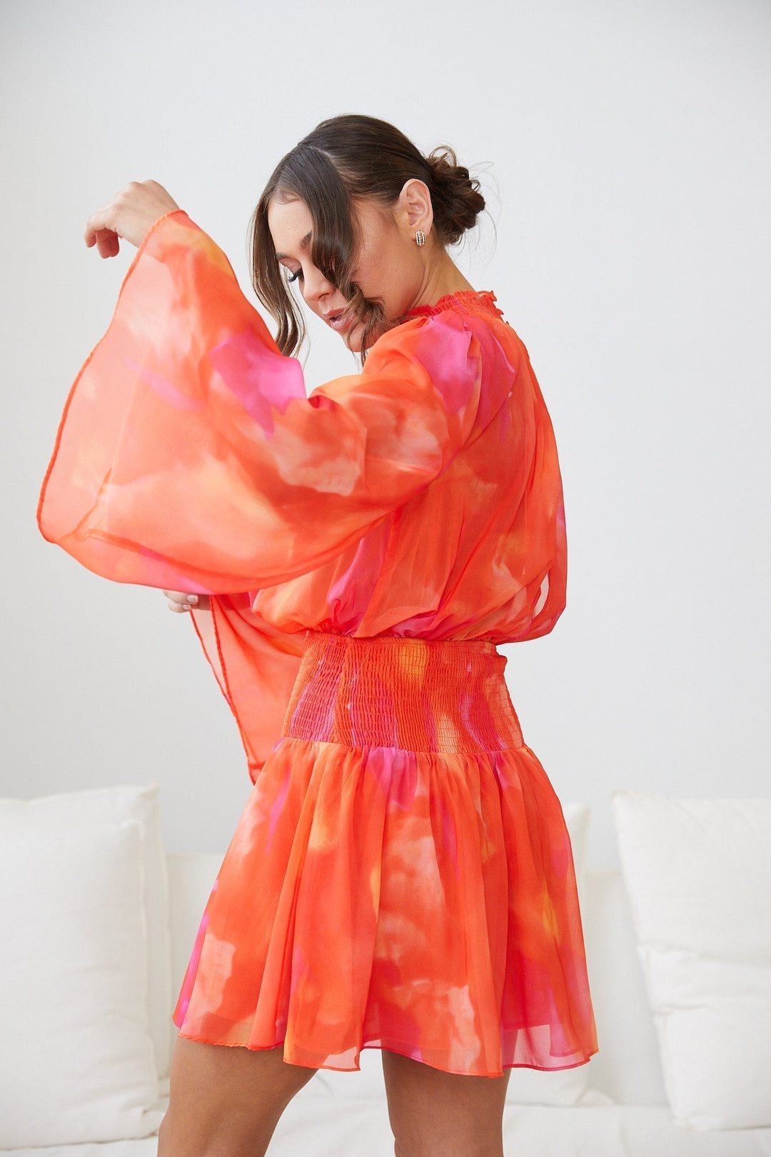 Noelle | Robe fluide en chiffon pour femmes