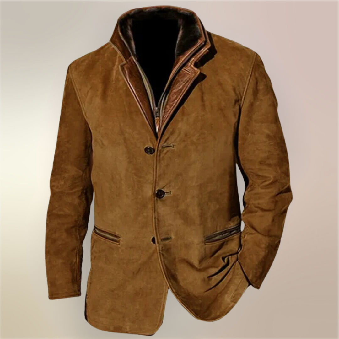 Veste Homme en Mélange de Laine