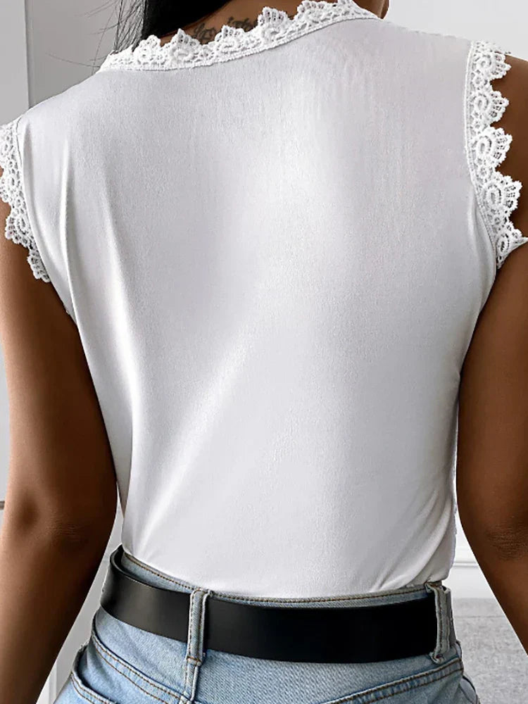 Solène | Haut en dentelle vintage pour femmes