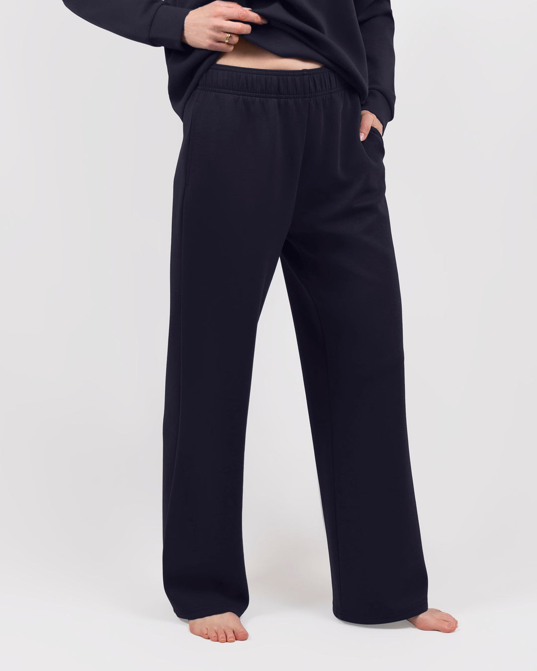 Pantalon de Jogging Femme à Coupe Droite – Coupe Décontractée