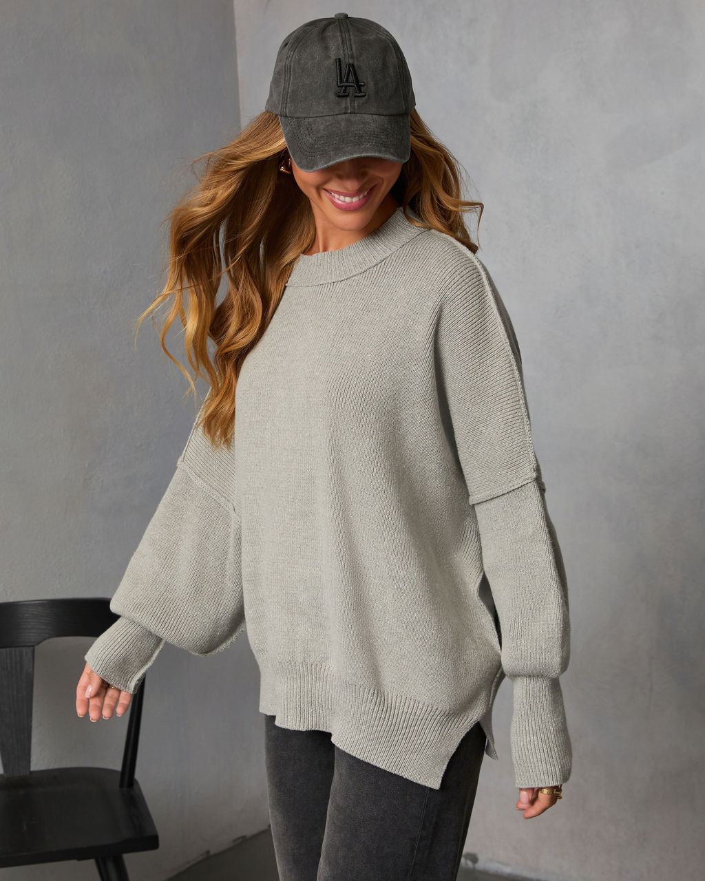 Pull Femme Oversize en Maille