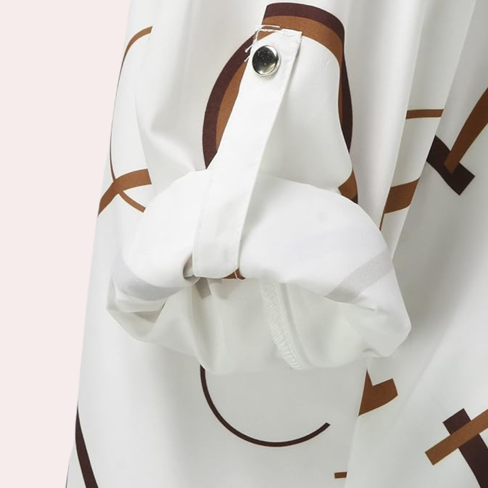 Florence | Blouse pour Femme | À Imprimé Lettres, Classique & Élégante
