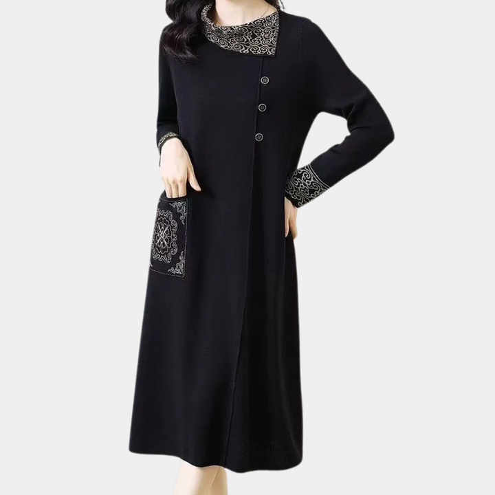 JUNIA - Luxueuse robe épaisse pour femmes