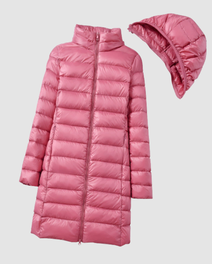 Doudoune Femme Ultra Légère Capuche Amovible