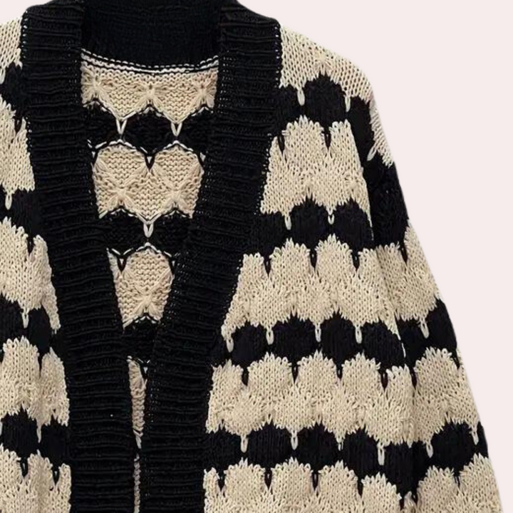 DONNA - Cardigan Chaud pour Femmes