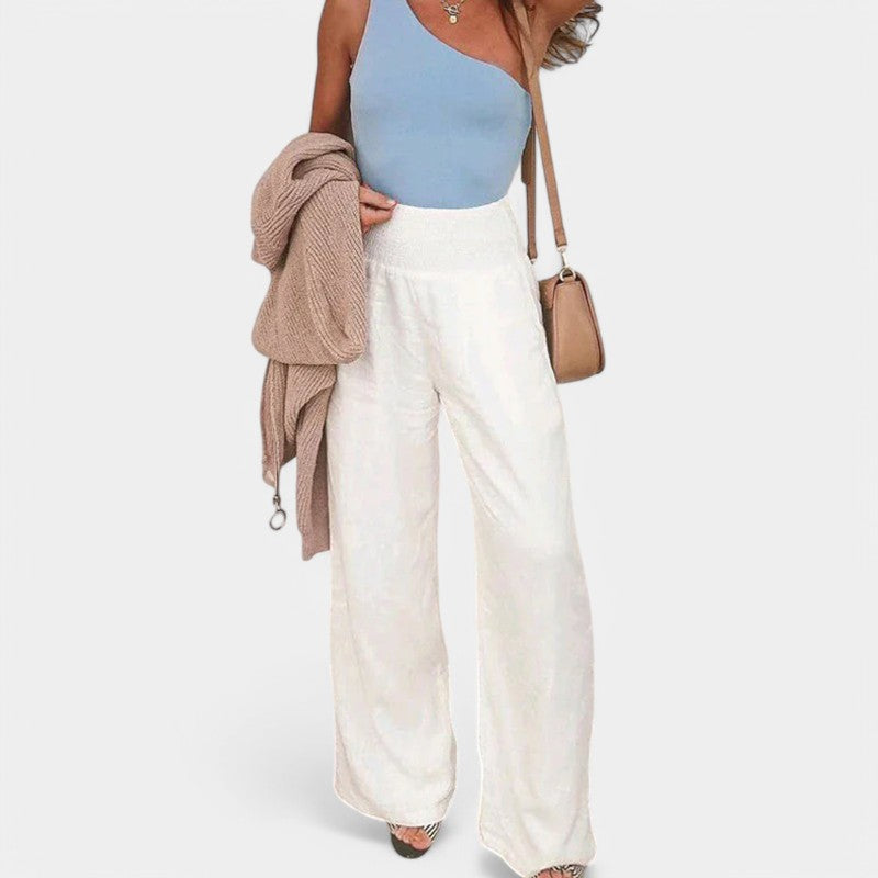 Frédérique | Pantalons élégants plissés pour femmes