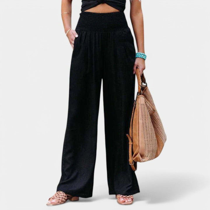 Frédérique | Pantalons élégants plissés pour femmes