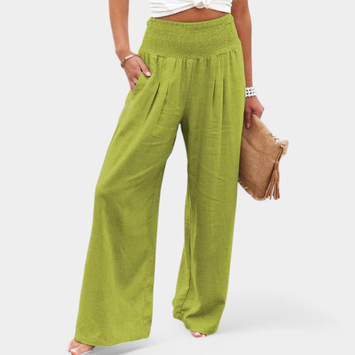 Frédérique | Pantalons élégants plissés pour femmes