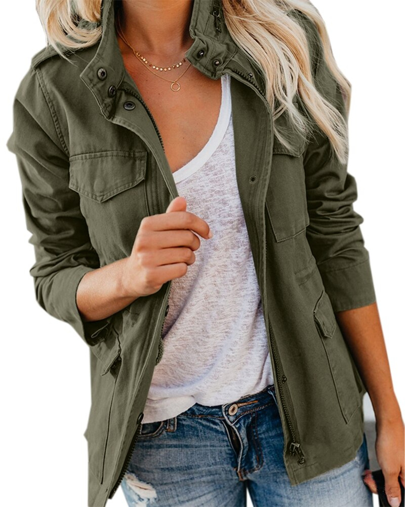 Veste Utilitaire Femme avec Poches