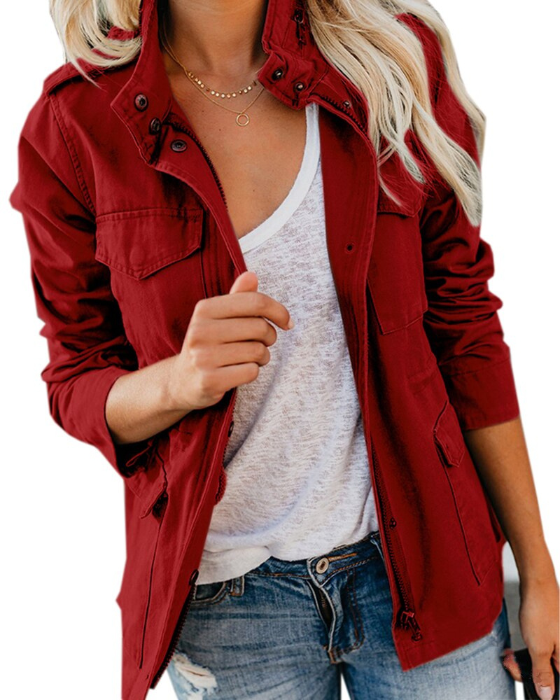 Veste Utilitaire Femme avec Poches