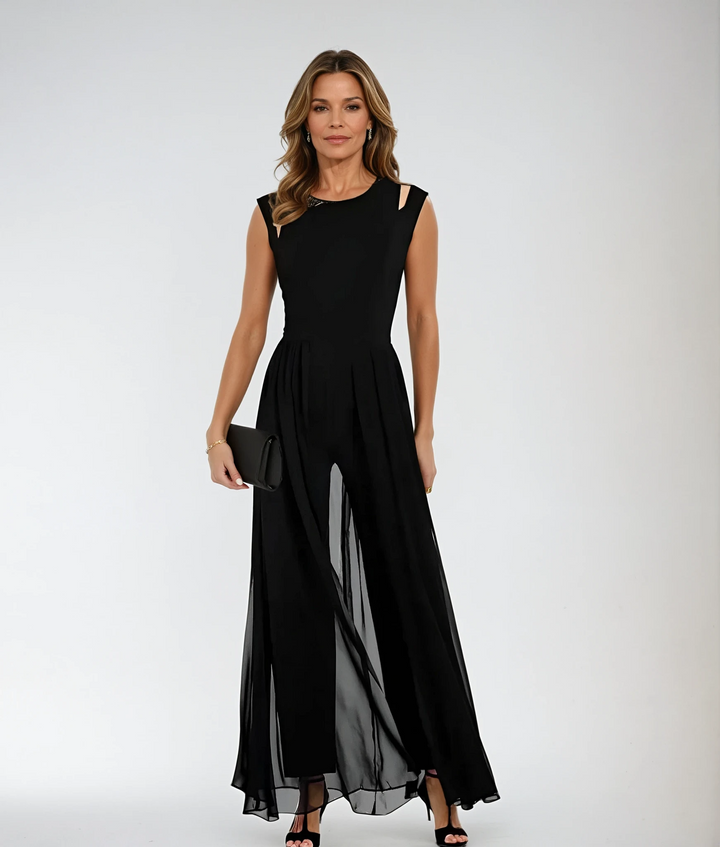 Axelle | Robe pour Femme | Noire, Élégante & Polyvalente