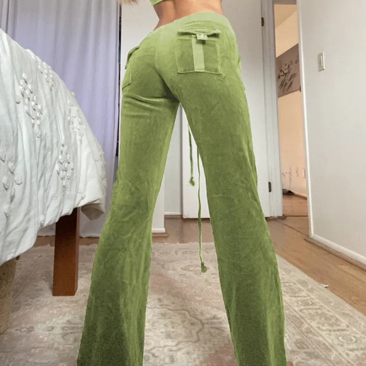 MILIANI - Pantalons Évasés Tendance pour Femmes