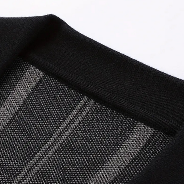 EMILIO - Gilet Rayé Chic pour Hommes en Style Décontracté