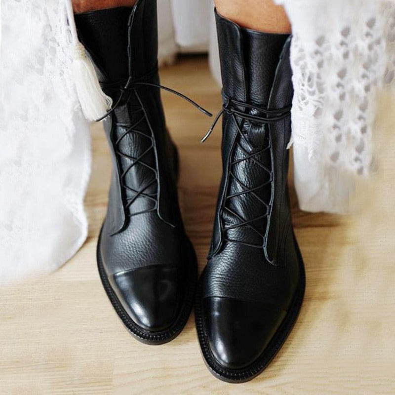 Laurène | Bottines vintage doublées pour femmes