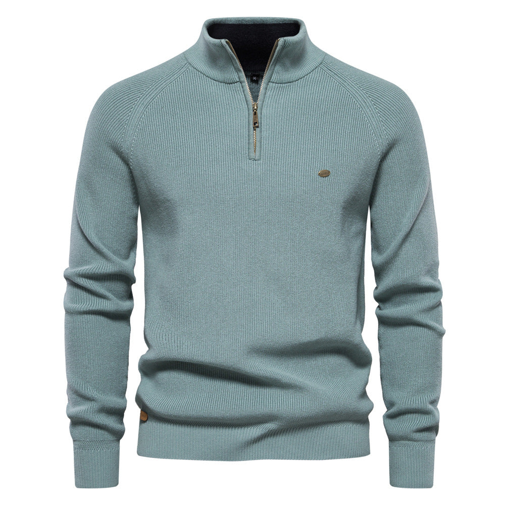 Pull Homme Demi-Zip