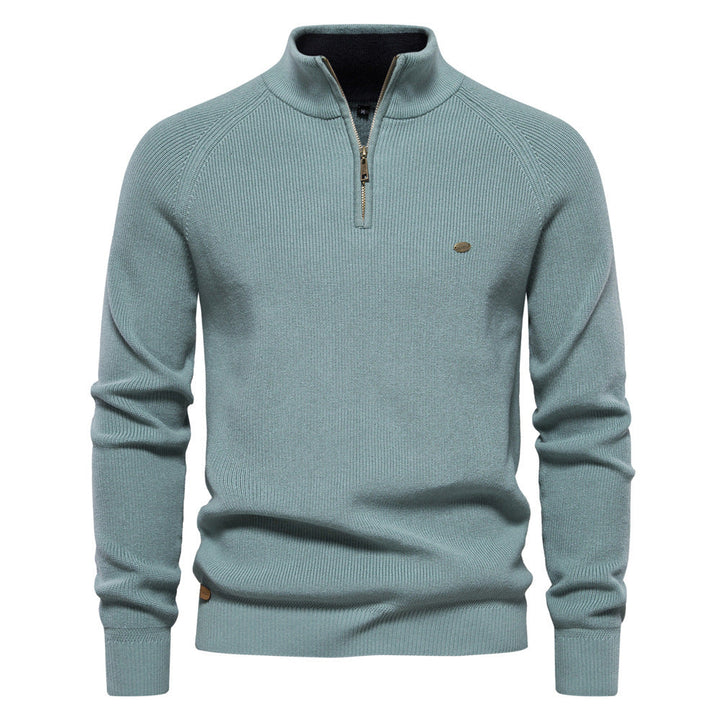 Pull Homme Demi-Zip