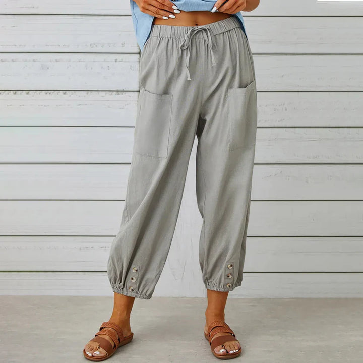 Élise | Pantalon harem coupe décontractée pour femmes
