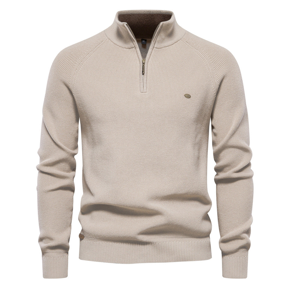 Pull Homme Demi-Zip