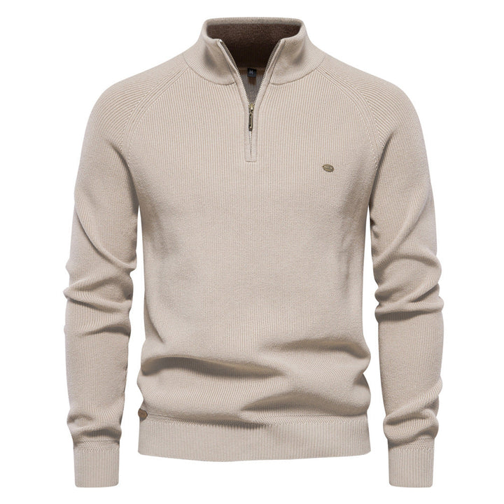 Pull Homme Demi-Zip