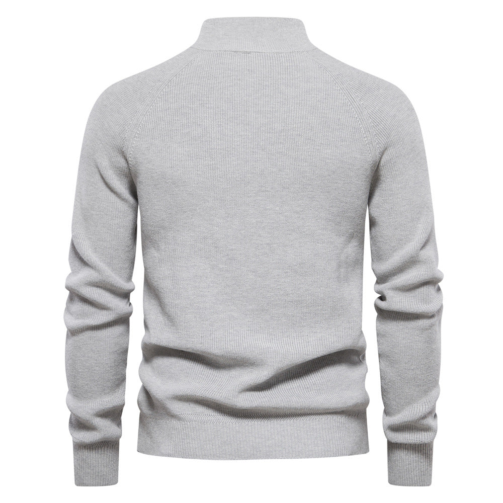 Pull Homme Demi-Zip