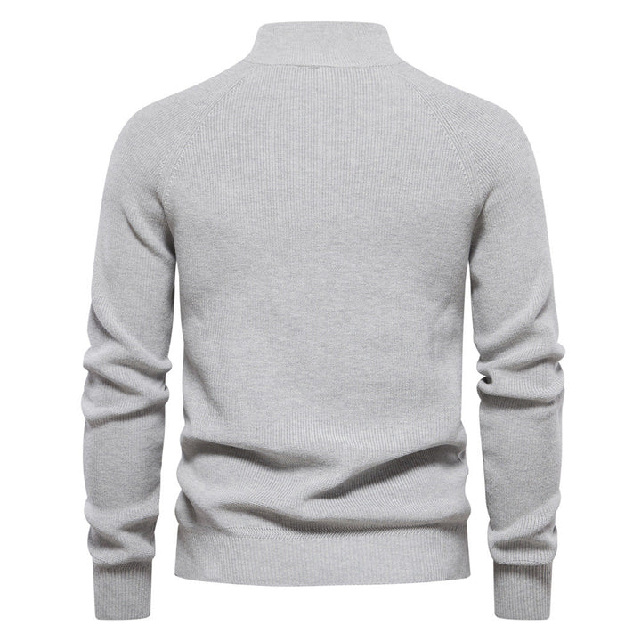 Pull Homme Demi-Zip