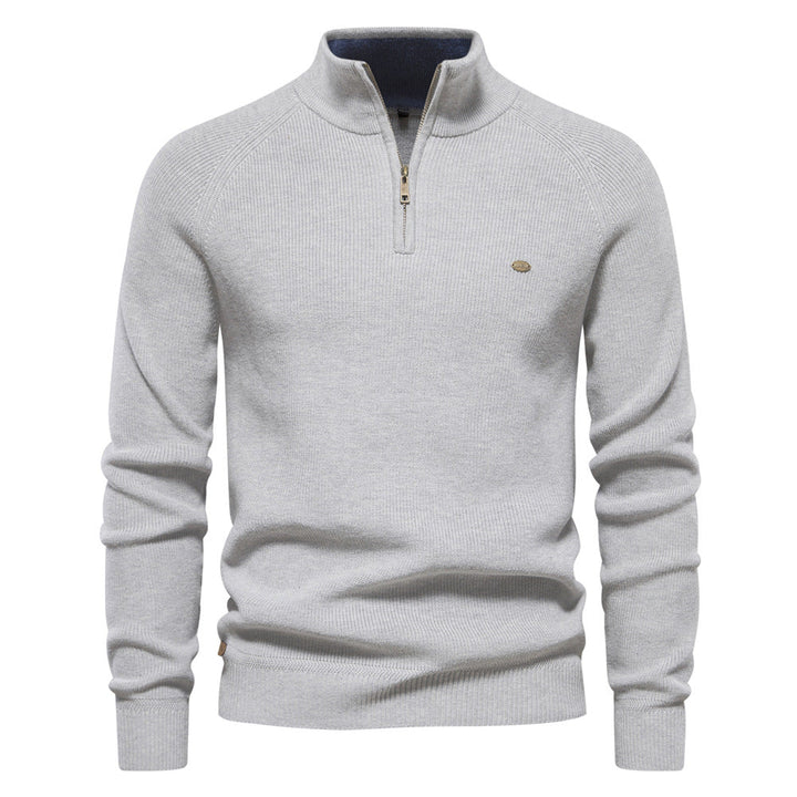 Pull Homme Demi-Zip