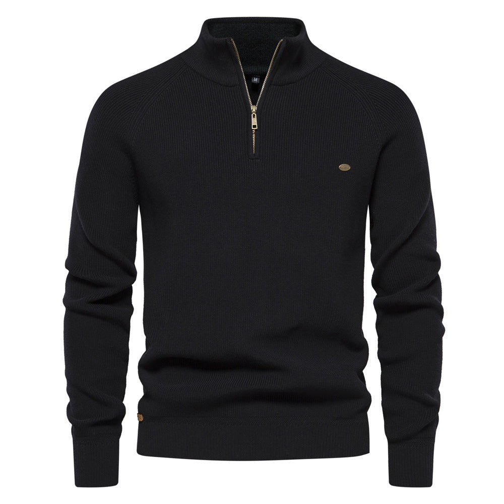 Pull Homme Demi-Zip