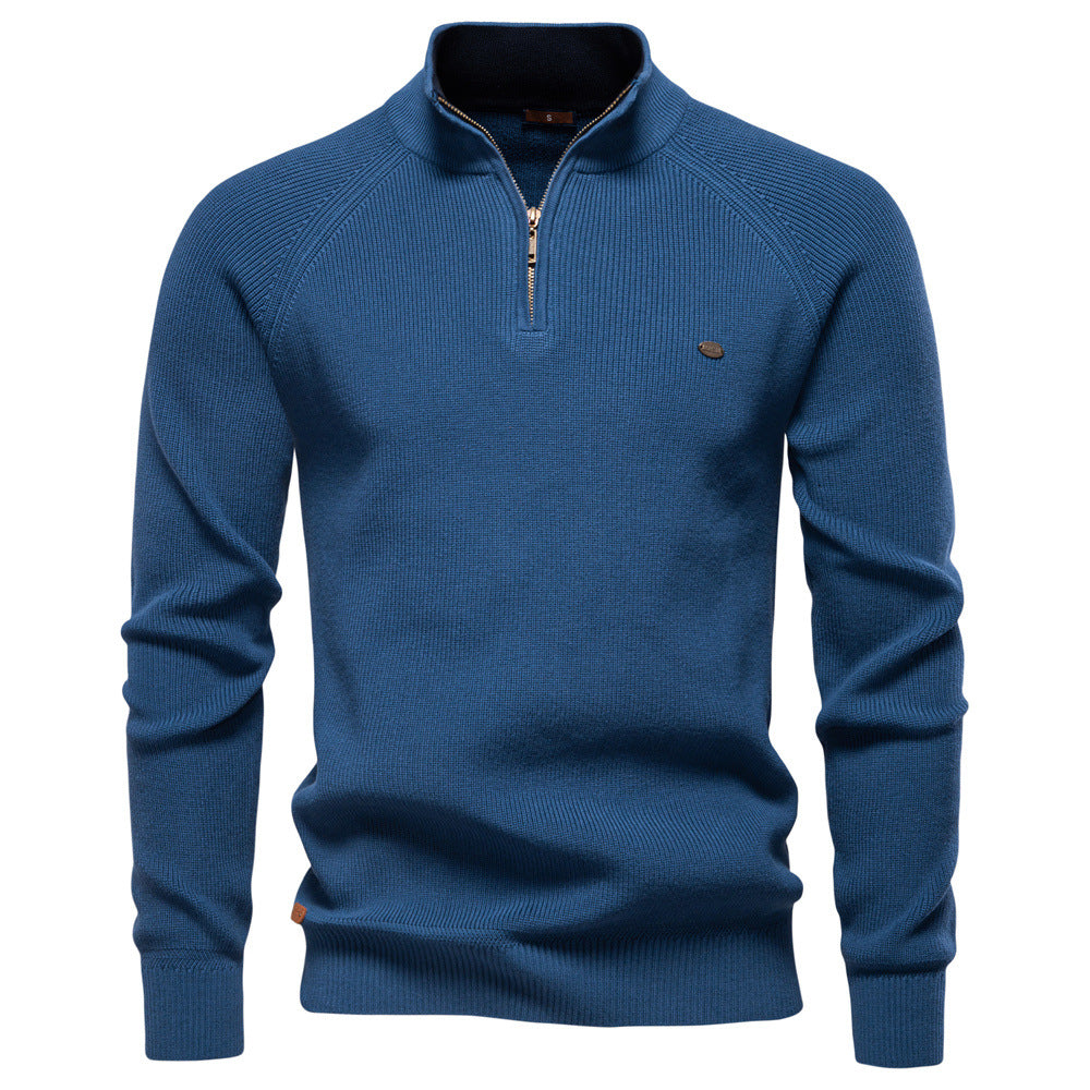 Pull Homme Demi-Zip